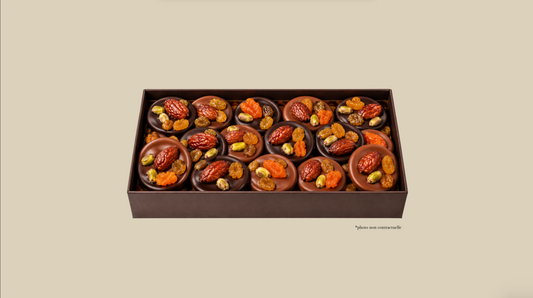 MENDIANTS AU CHOCOLAT - COFFRET 265G