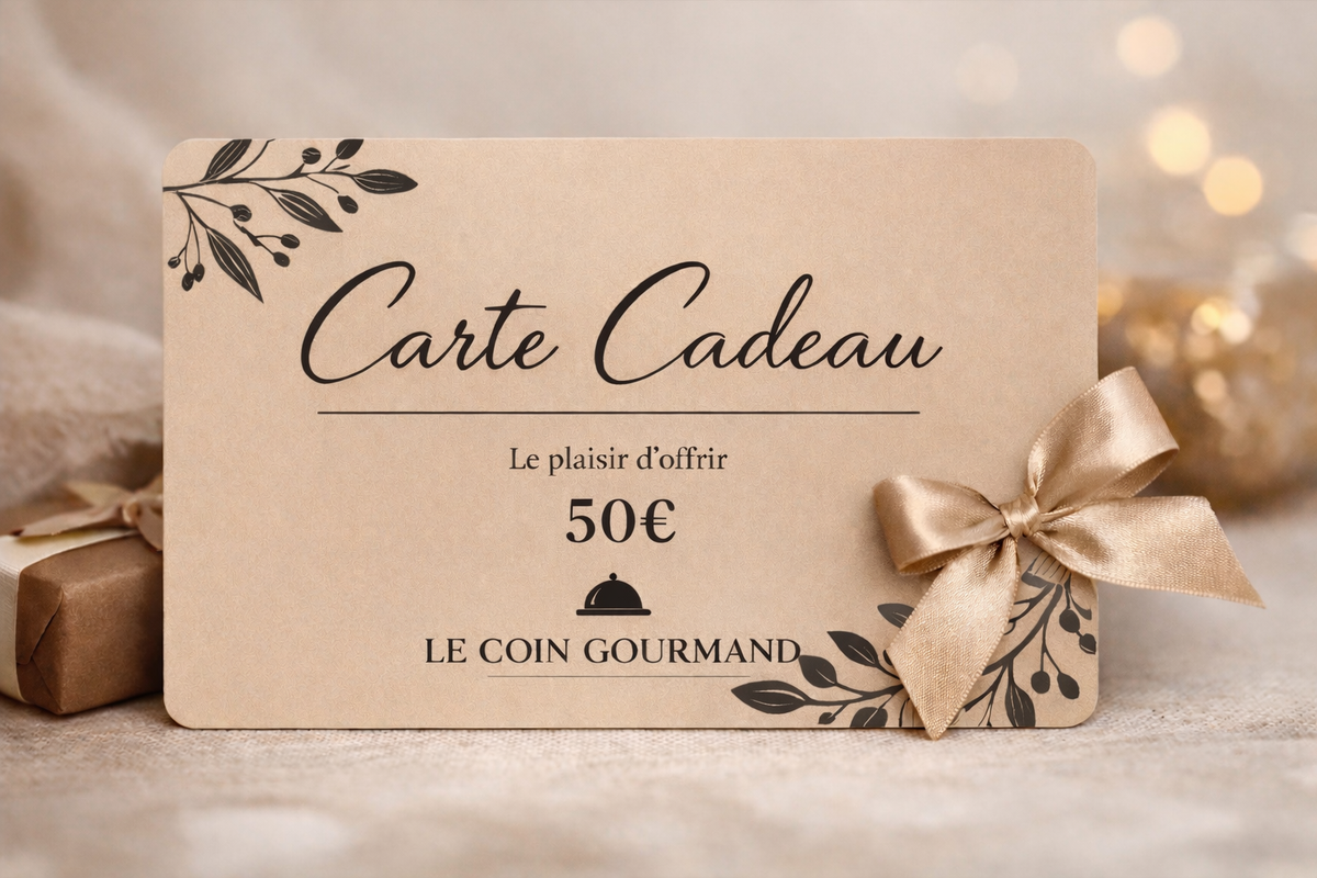 CARTE CADEAU LE COIN GOURMAND