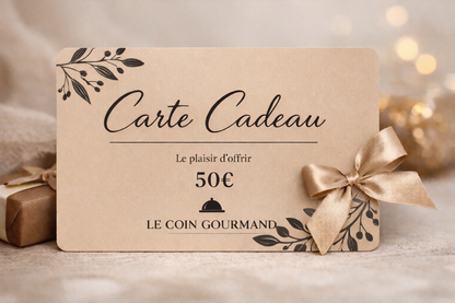 CARTE CADEAU LE COIN GOURMAND