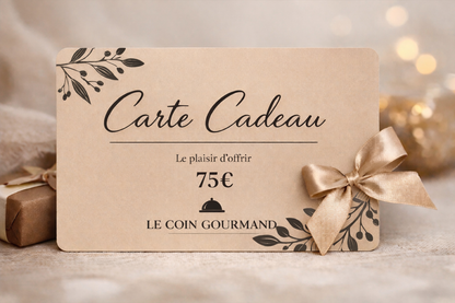CARTE CADEAU LE COIN GOURMAND