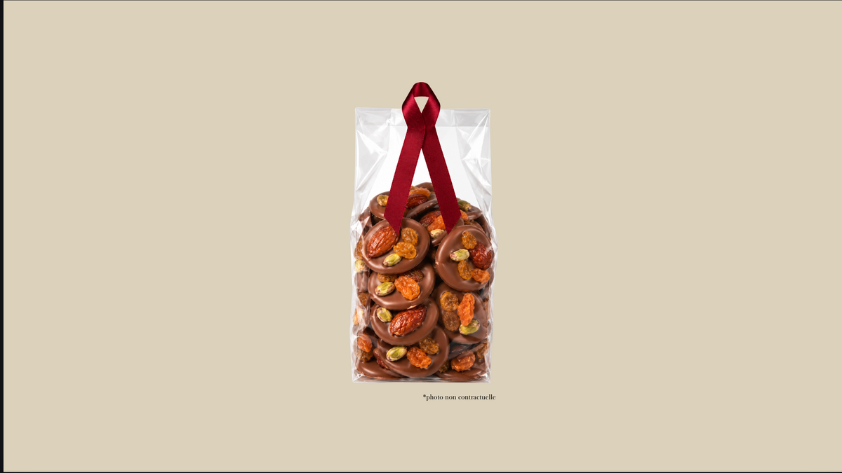MENDIANTS AU CHOCOLAT - 180G