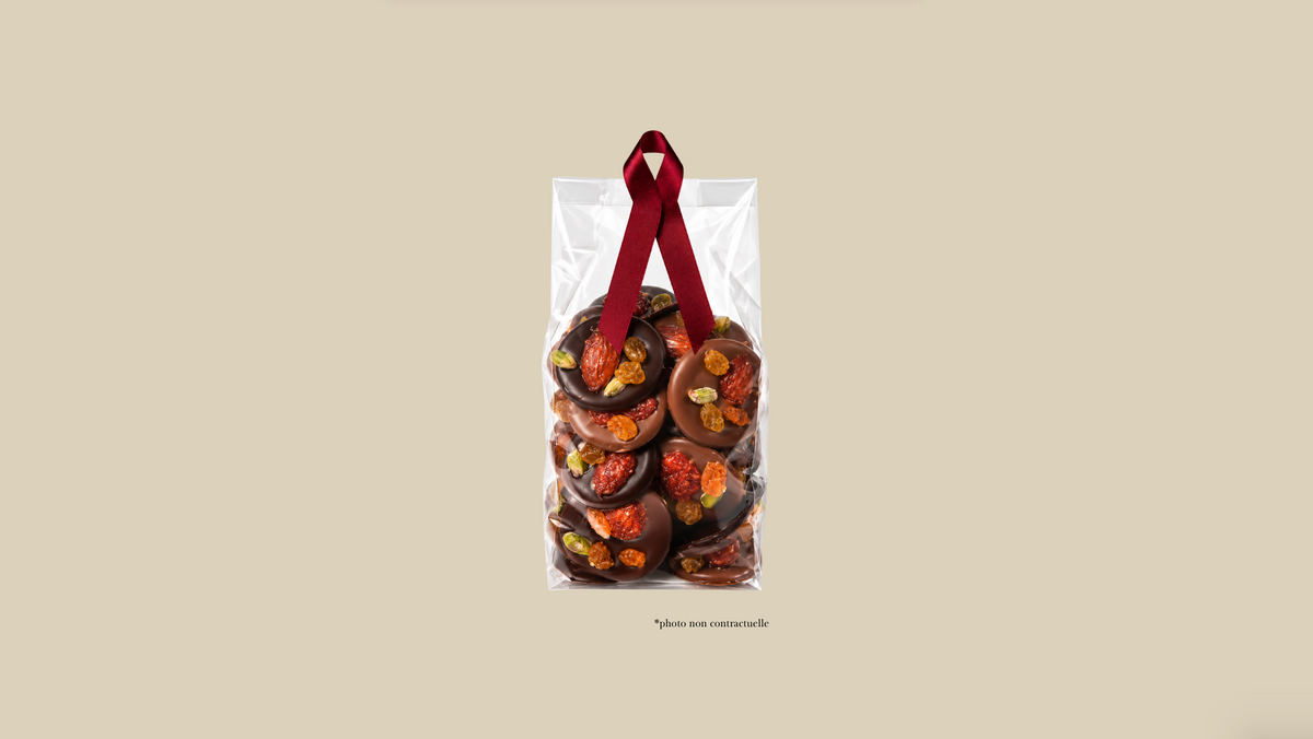 MENDIANTS AU CHOCOLAT - 180G