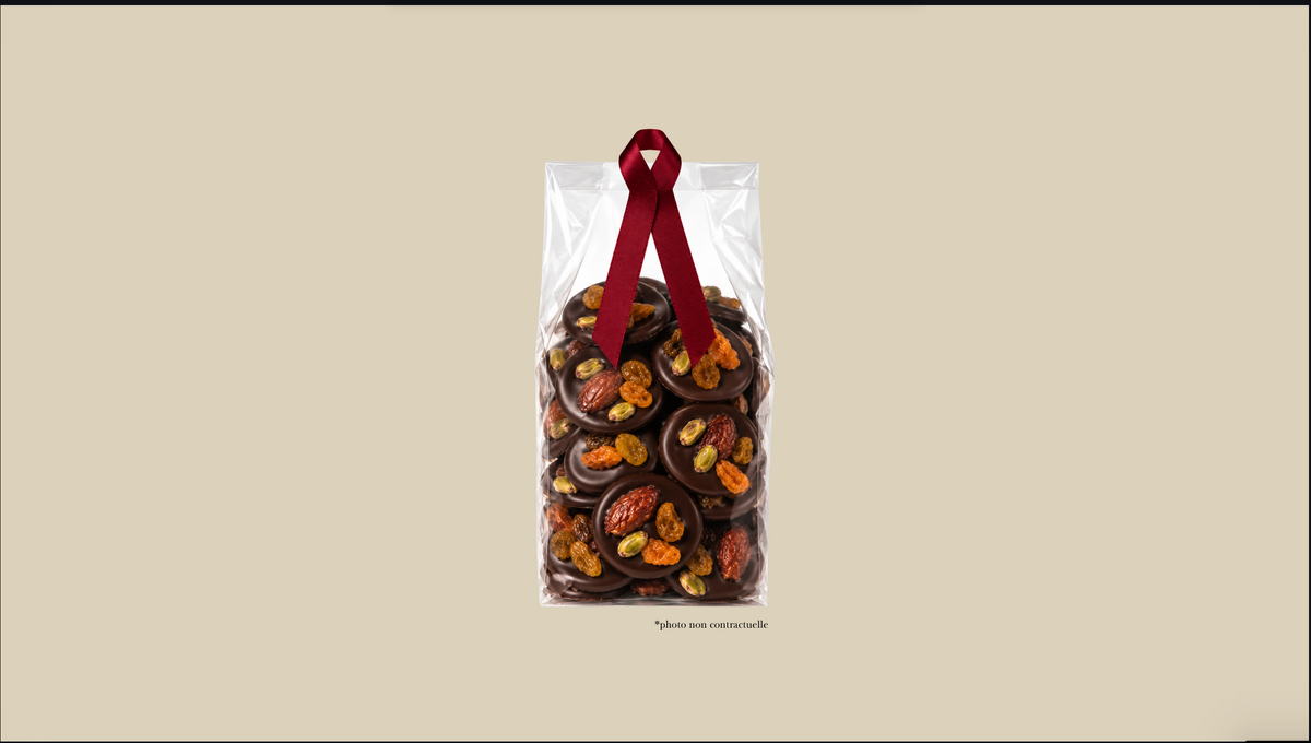 MENDIANTS AU CHOCOLAT - 180G