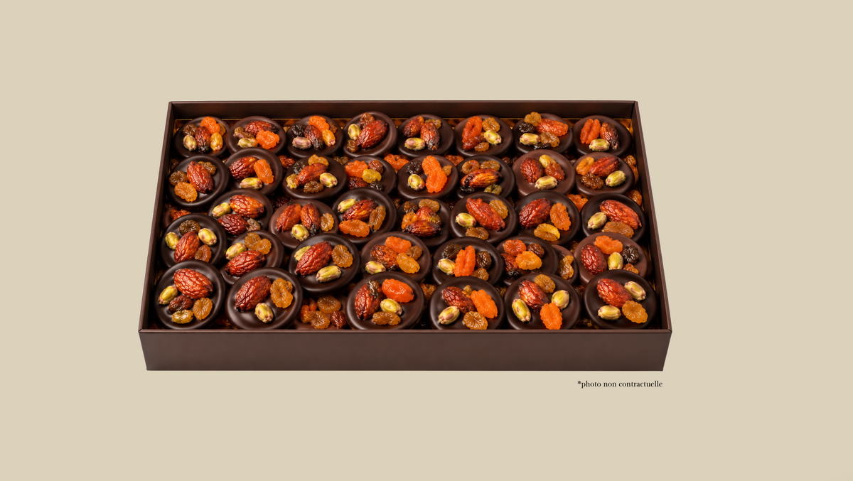 MENDIANTS AU CHOCOLAT - COFFRET 470G