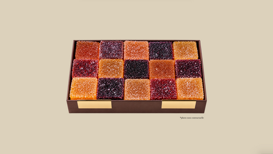 PÂTE DE FRUITS - COFFRET 30 PIÈCES