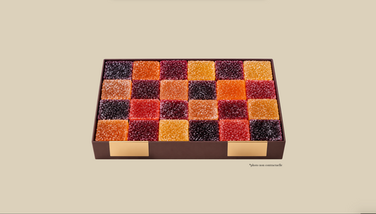 PÂTE DE FRUITS - COFFRET 48 PIÈCES